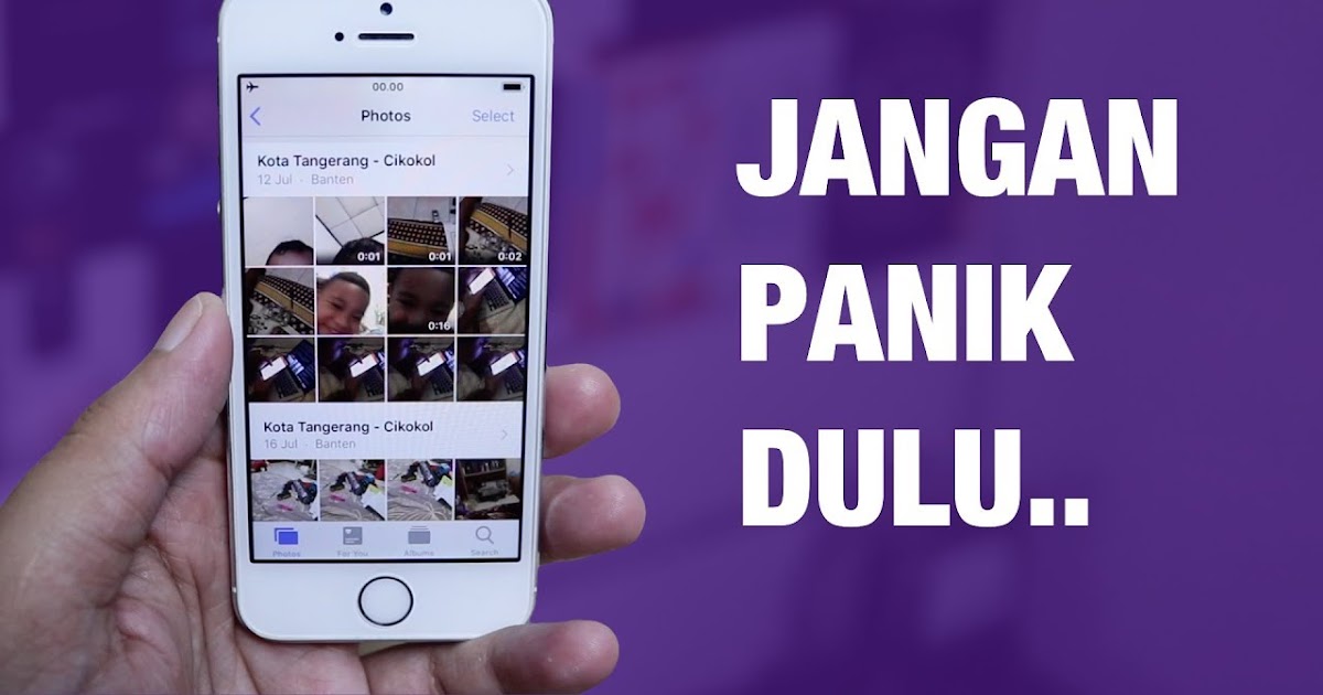 Cara Mengembalikan Foto Yang Terhapus Di iPhone dengan 7 Langkah Mudah