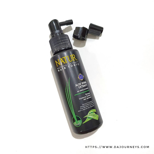 Review Natur Hair Tonic Aloe Vera Extract