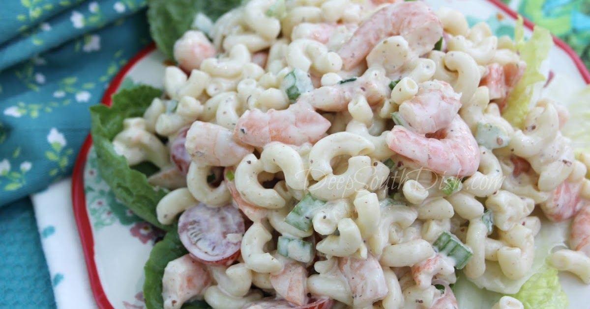 Southern Shrimp Pasta Salad Recipe