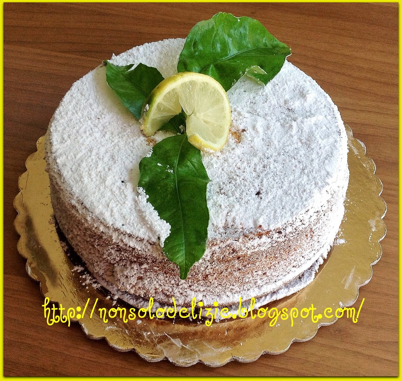 Chiffon Cake al limoncello - La Cucina di Stagione