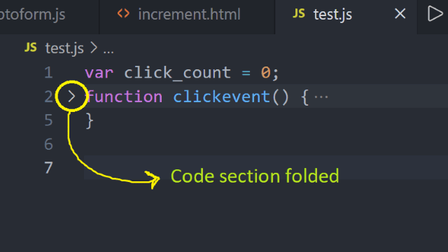 How To Collapse Sections of Code in Visual Studio Code