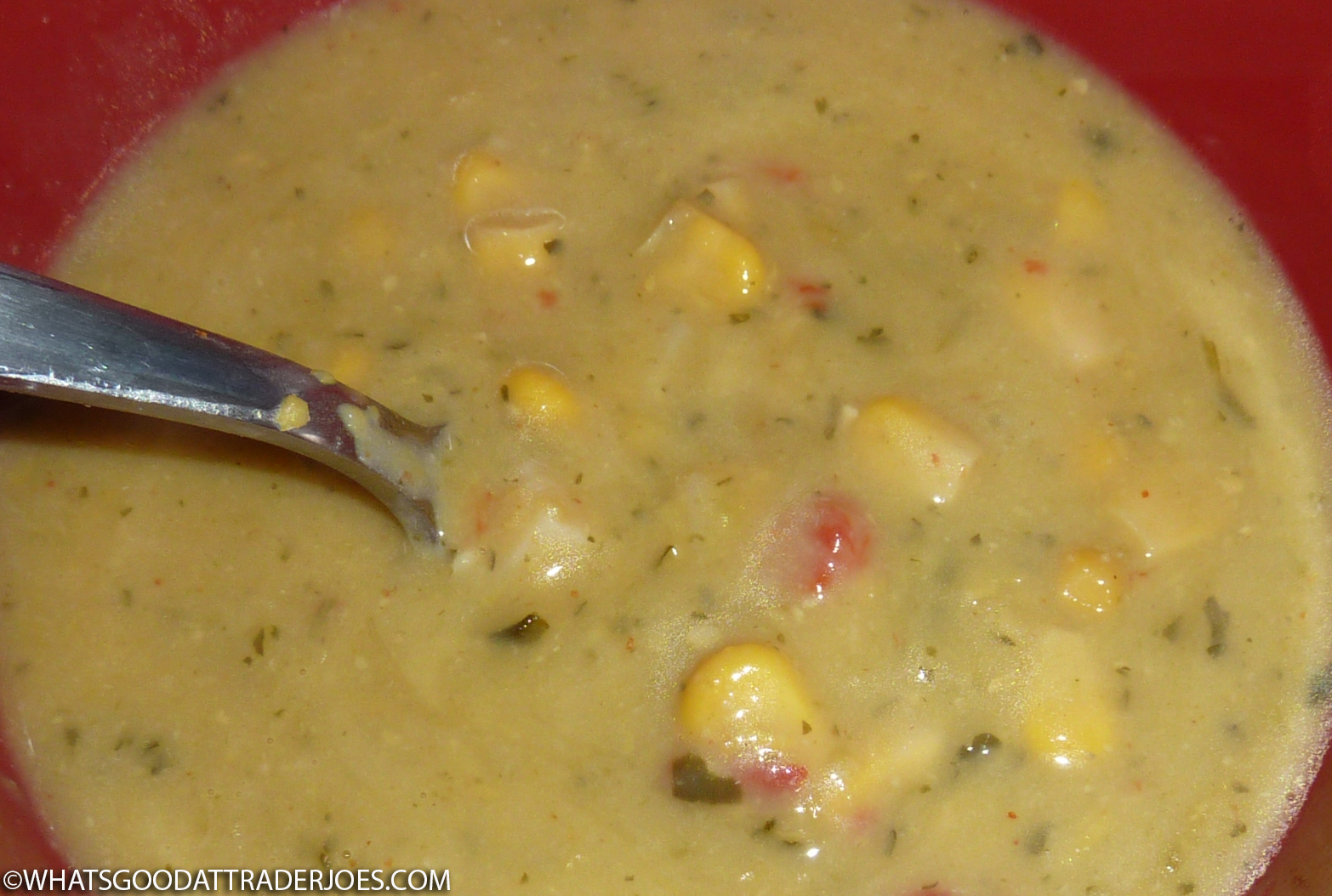 What's Good at Trader Joe's? Trader Joe's Corn Poblano Chowder