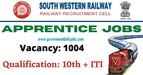 South Western Railway Apprentice Jobs 2021