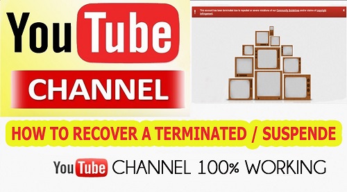 How to recover a terminated YouTube account