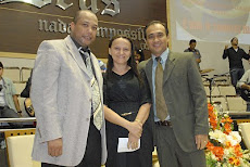 Pr. Adeildo, Eliene Vieira, Daniel Vieira