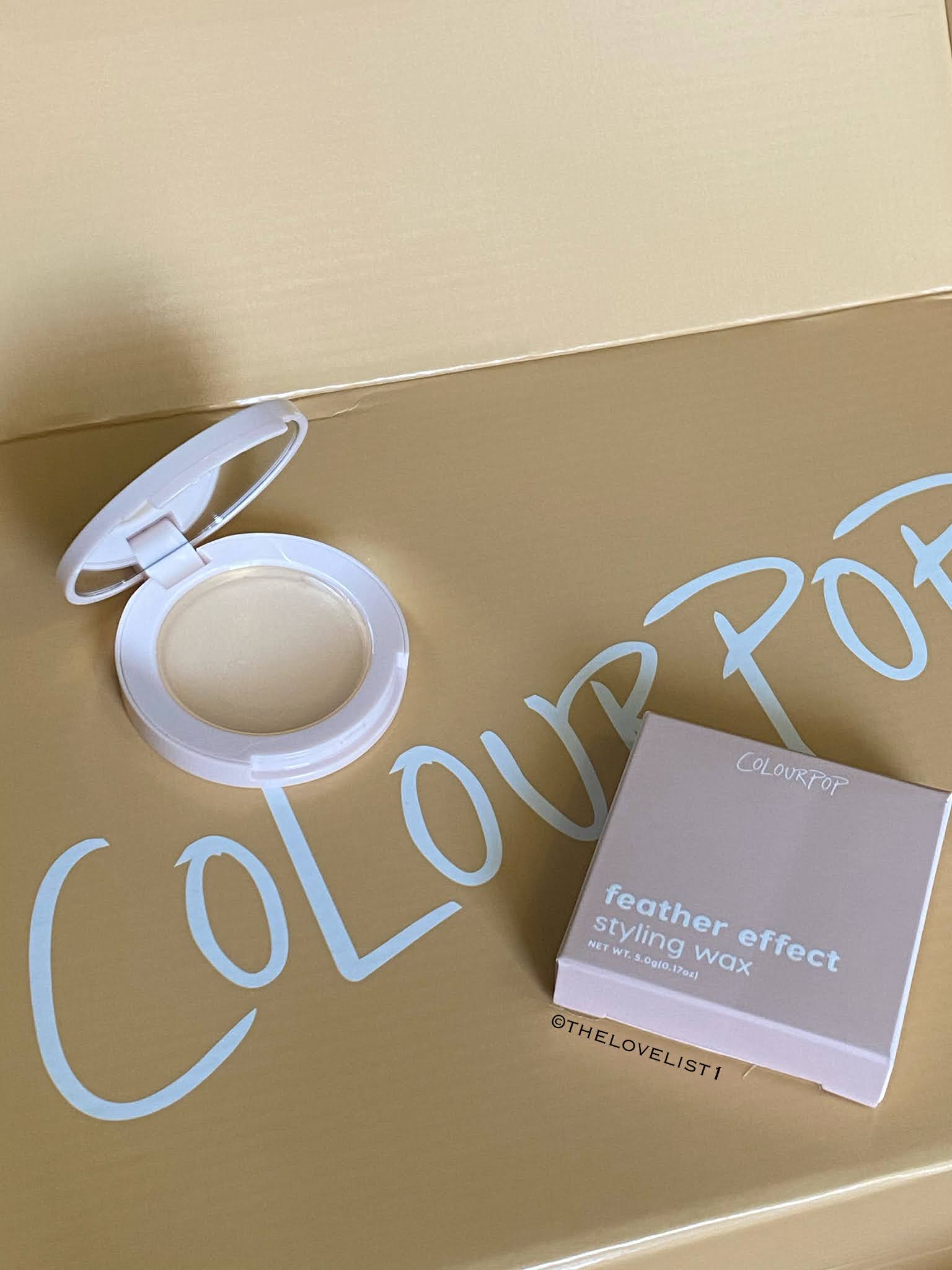 Product Review Colourpop Cosmetics Feather Effect Brow Styling Wax