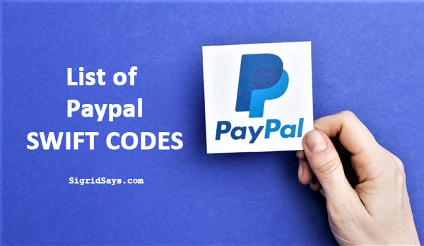 Paypal app for mobile - Paypal - Bacolod blogger - online workers - Philippine bank swift codes for Paypal - online payments - online business