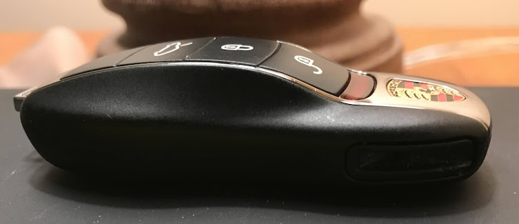 Just A Car Guy: This Porsche key fob looks like a Porsche, that's just