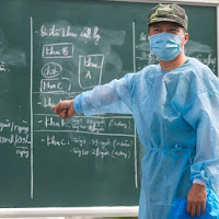 Cô bé lớp 3 viết thư gửi cha nơi tuyến đầu chống dịch