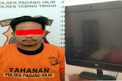 Polsek Padang Hilir T. Tinggi, Tangkap Seorang Pemuda Pelaku Pencurian