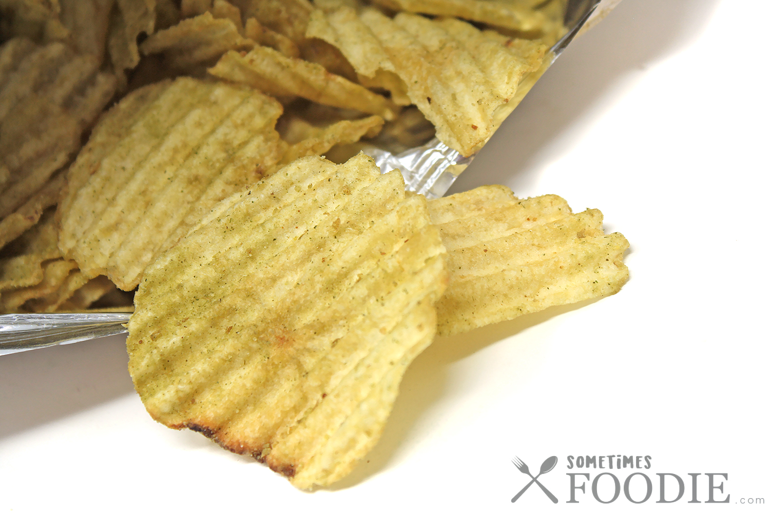 Sometimes Foodie Wasabi Potato Chips are How I Roll
