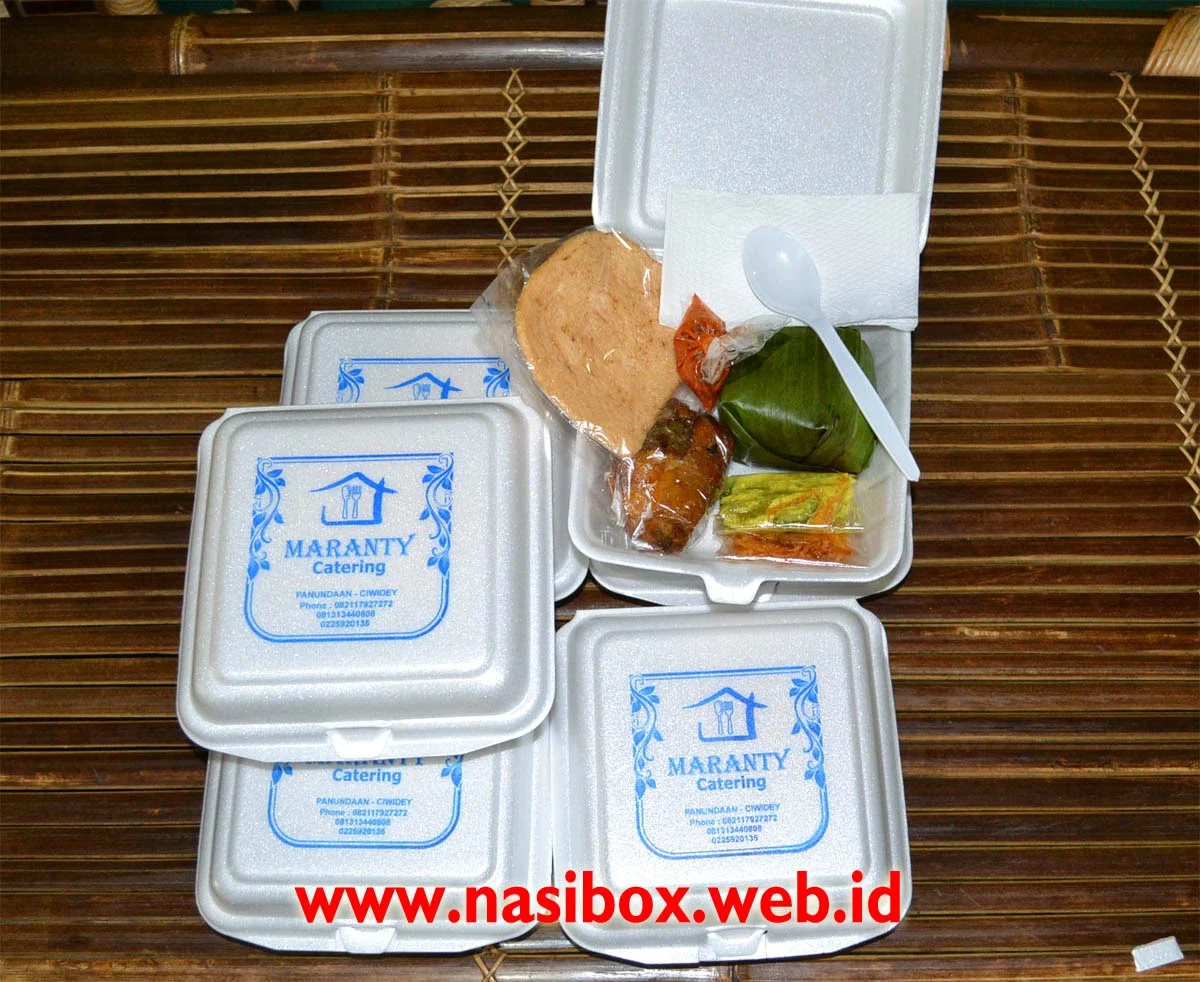 Nasi Box Daun Ciwidey