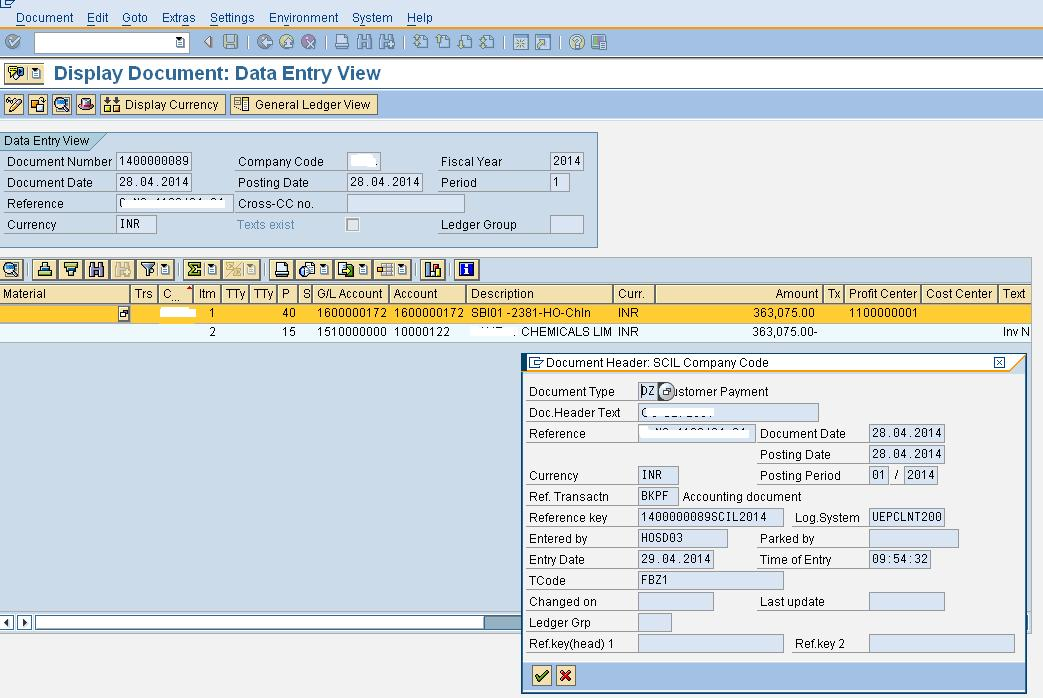 SAP FICO Real Time Issues Profit center not appearing