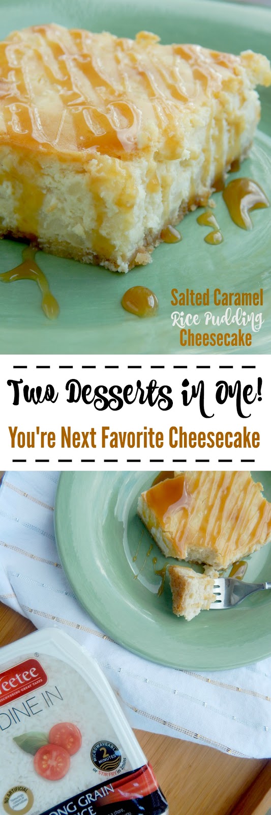 Salted Caramel Rice Pudding Cheesecake Ally's Sweet & Savory Eats