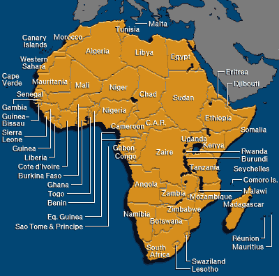 7 Kunci Hadapi Peta Afrika (Mudah Hafal !!)