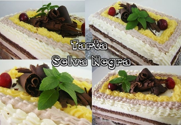 Tarta Selva Negra a mi estilo ( con o sin th)