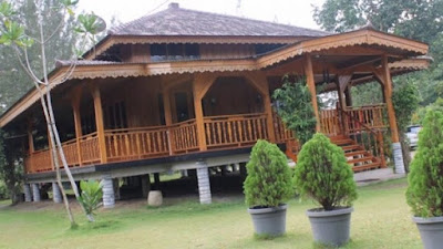 20+ Rumah Adat Bangka Belitung Bernama Rakit Limas Gif
