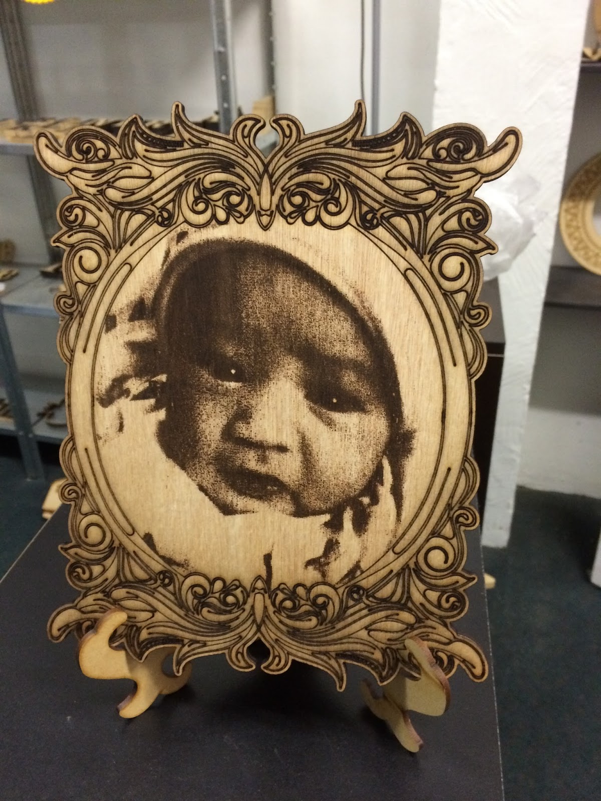 Laser photo engraving NO.150924