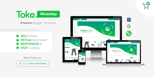 Toko whatsApp blogger template free download Download Toko WhatsApp blogger template free