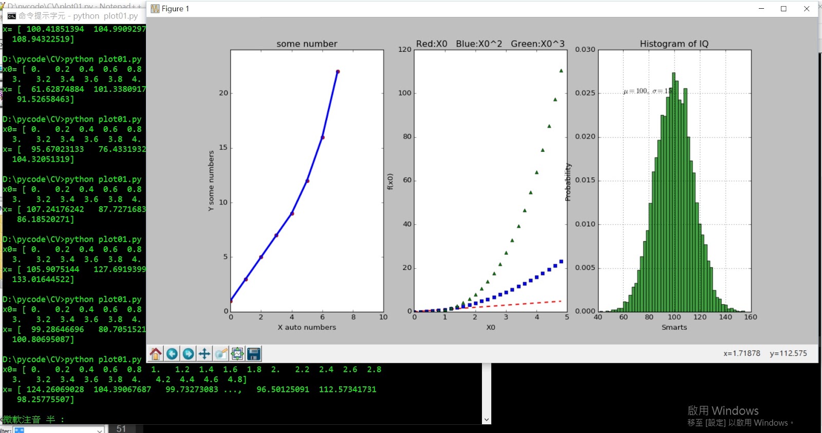 Ashing's Blog: OPENCV(3)--Matplotlib pyplot bassic function