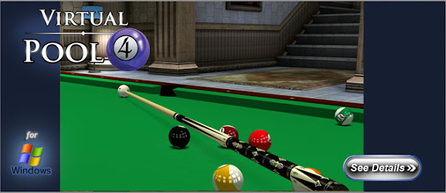 تحميل لعبة البلياردو virtual 3 pool