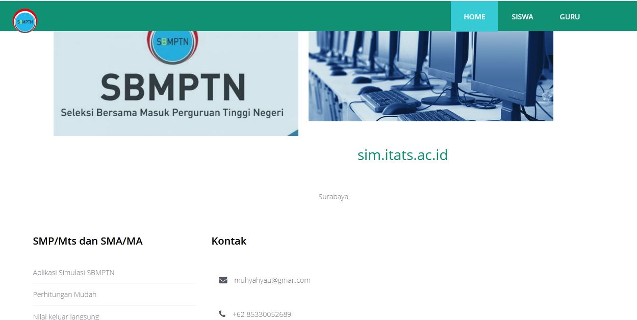 Aplikasi UNBK (SBMPTN) Berbasis Web Free Download - Nizare Life'95