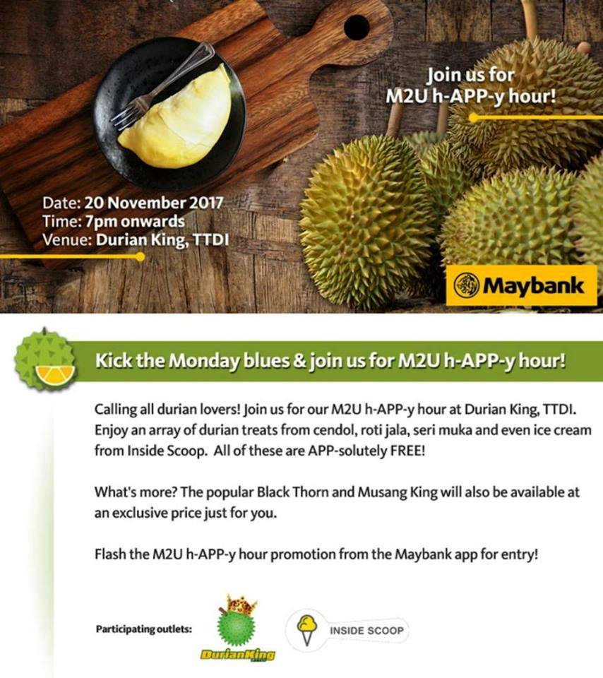 Follow Me To Eat La - Malaysian Food Blog: DURIAN KING TTDI Party With