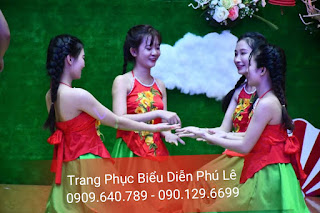 May bán và cho thuê trang phục văn nghê, trang phục váy múa hiện đại giá rẻ tại thủ đức