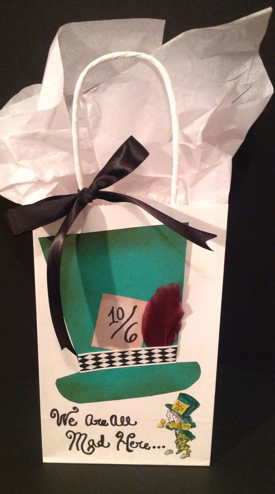 Craft Room Secrets: Alice in Wonderland Inspired Gifts Bags and Tags