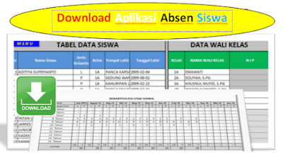 Download Aplikasi Absen Siswa Otomatis Terbaru Administrasi Sekolah