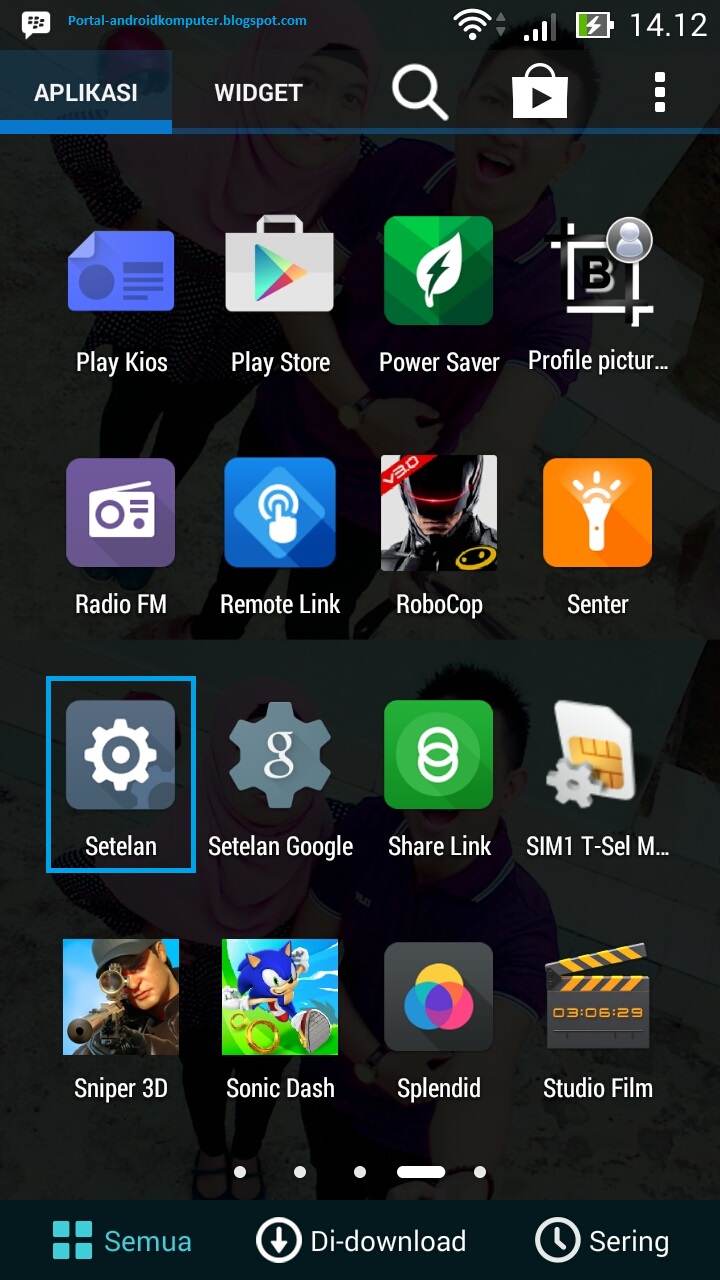 Cara Screenshot/Ambil Gambar di Handphone Android Asus Zenfone dengan