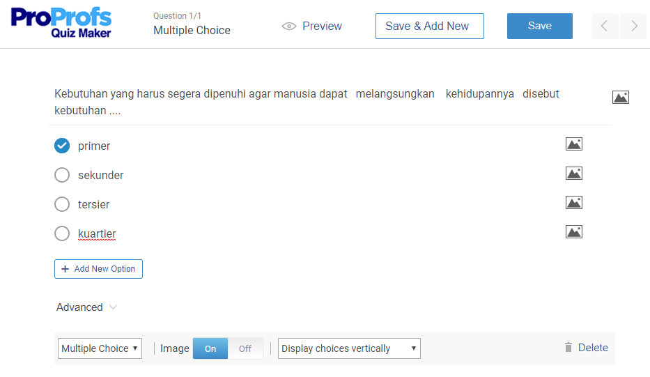 Soal Online Bahasa Indonesia Kelas 9 Proprofs
