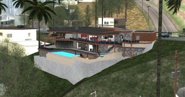 Rumah Franklin GTA 5 di GTA SA | GTAind - Mod GTA Indonesia