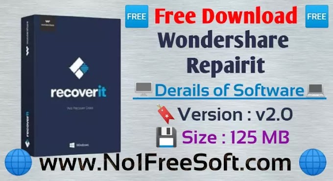 Wondershare Repairit 2.0 Free Download