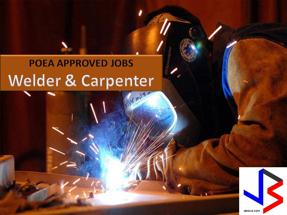  designer course Welding jobs overseas