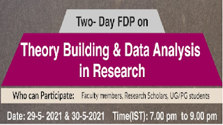 Two Day FDP On Theory Building and Data Analysis in Research