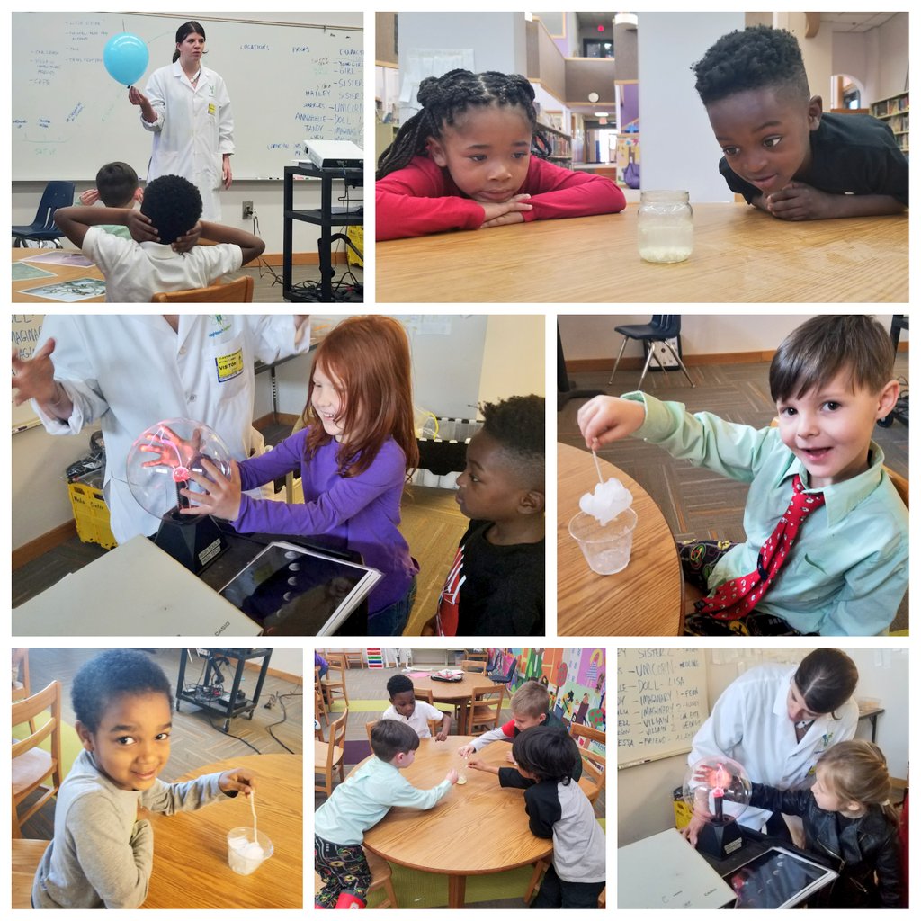 Miss Jones' Kindergarten Class Hightouch/Hightech Science Field Trip
