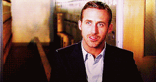 Ryan Gosling Shrugs Reaction Gif
