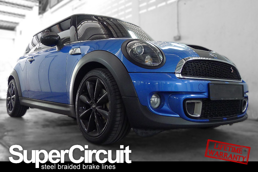 Supercircuit Steel Braided Brake Lines Mini Cooper S R56 Steel