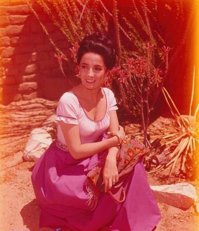 Argentine Classic Beauty: Gorgeous Photos of Linda Cristal in the 1950s