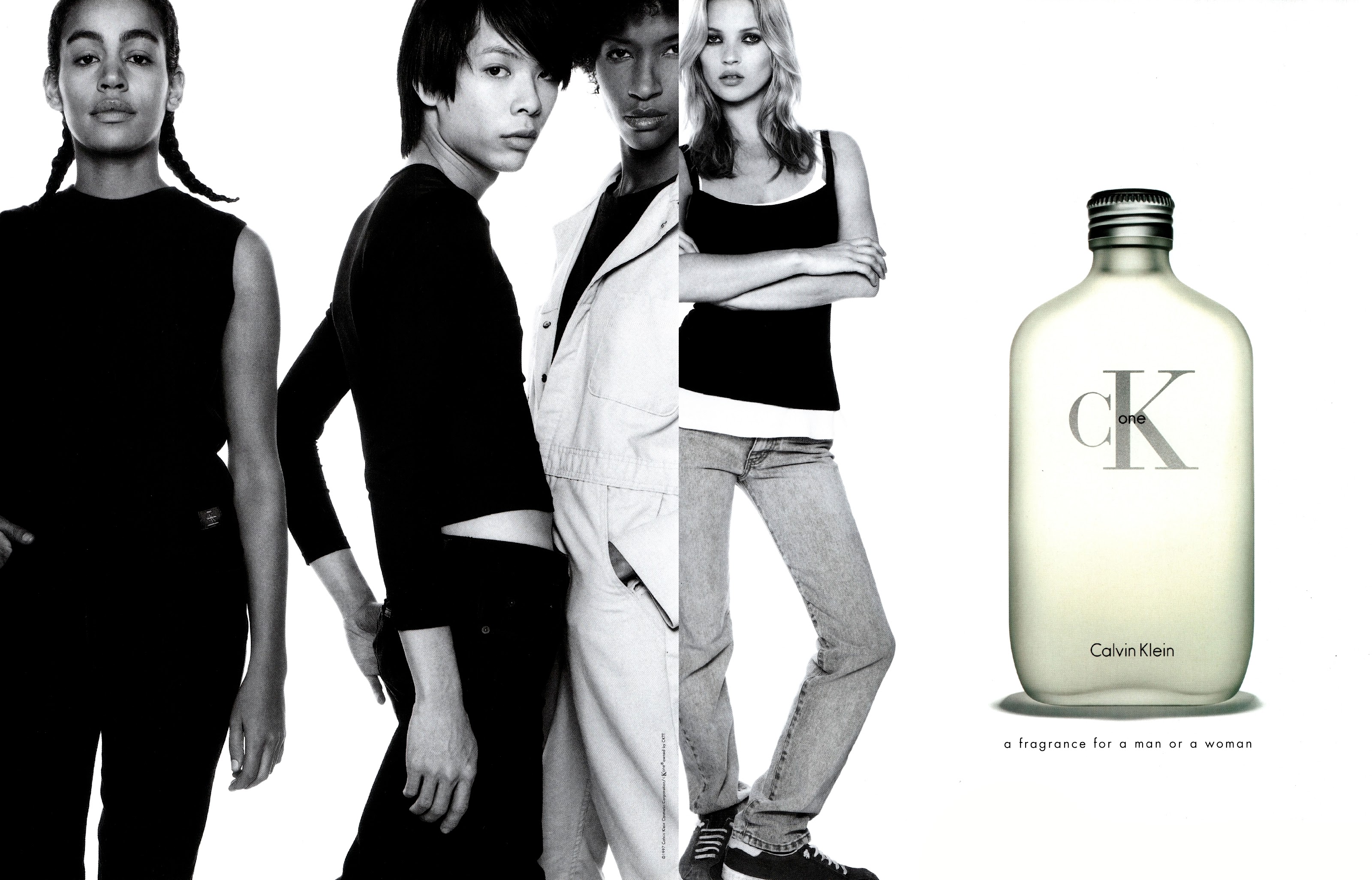 CAMPAIGN: CK BY CALVIN KLEIN ONE FRAGRANCE 1997