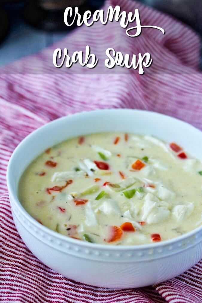 Creamy Crab Soup | Karen's Kitchen Stories