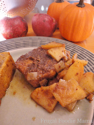 Frugal Foodie Mama: Slow Cooker Apple Butter Pork Chops