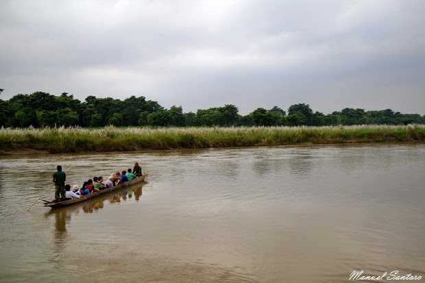 Parco Nazionale del Chitwan, uscita in canoa Parco Nazionale del Chitwan, uscita in canoa