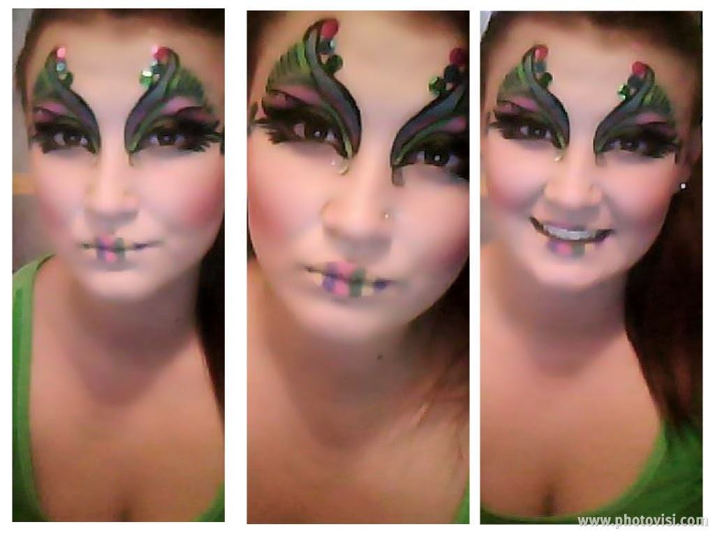 Beautifully Imperfect: Halloween Face Makeup