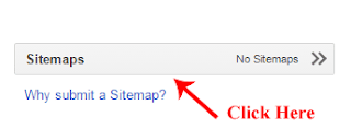 Submit Blogger Sitemap to Google