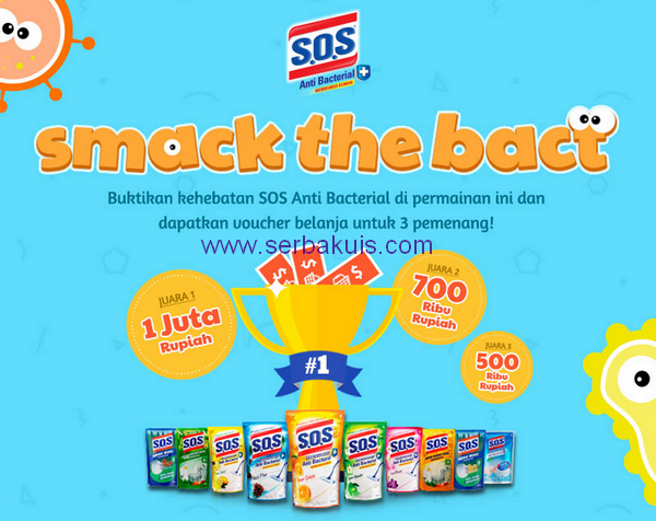 Game Smack The Bact Berhadiah Voucher Belanja