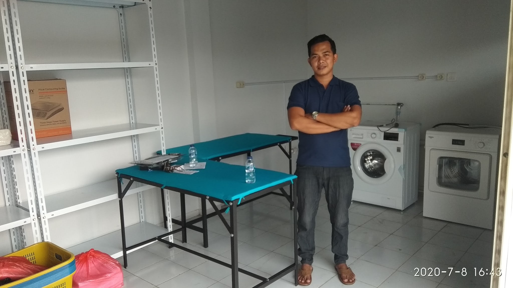 Penjualan Paket Usaha Laundry Kiloan Pemula Very Cheap di Lokasi Laundry Baru Graha Raya Bintaro