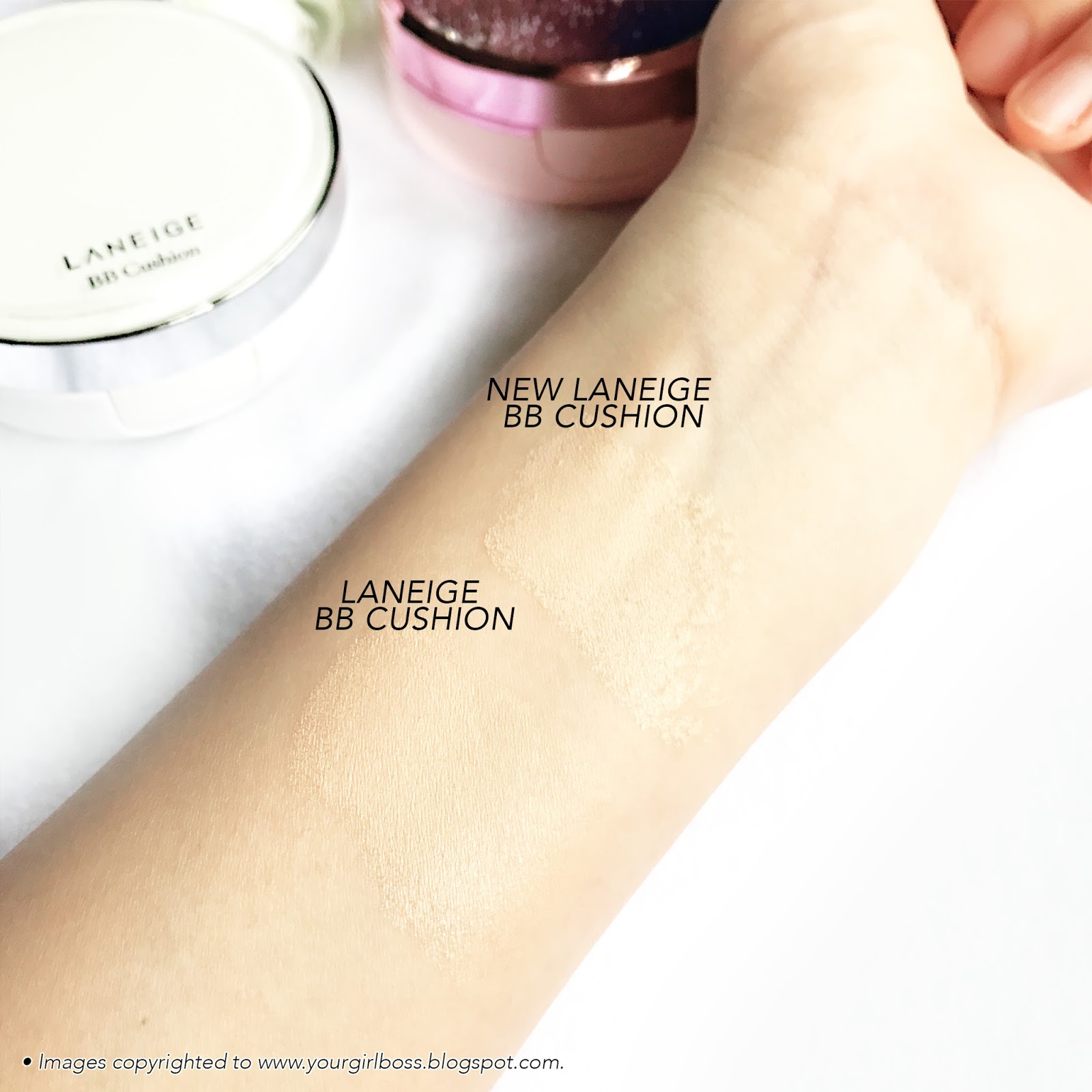 NEW Laneige BB Cushion VS OLD Laneige BB Cushion (Brightening) Review