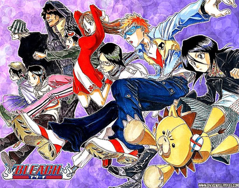 All Bleach Characters and Their Zanpakutou Wide Wallpaper